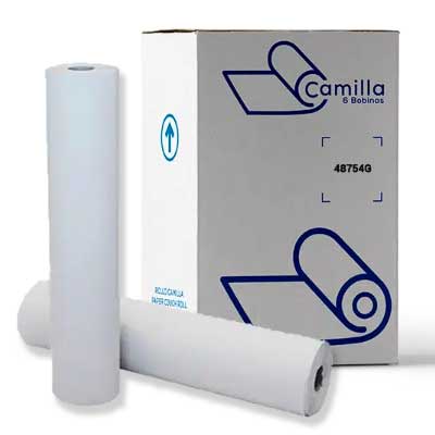 papel de camilla rollos