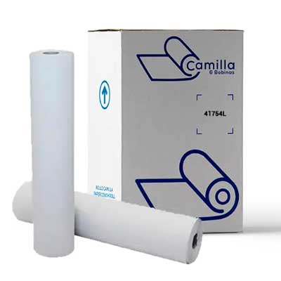 rollo de papel de camilla